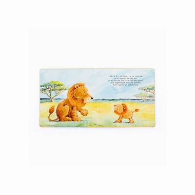 Jellycat Rory, Le Courageux Petit Lion Livre Books Australia | 365417HXO